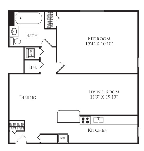 Sheffield Court Apartments in Courthouse, Arlington 701 North Wayne Street