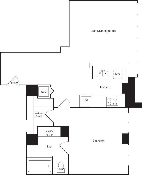 Pegasus Apartments Financial District, Los Angeles 612 S. Flower