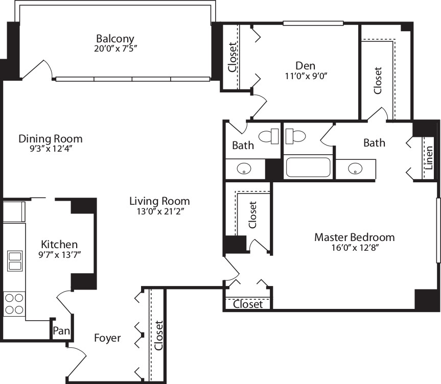 Skyline Towers Apartments in Baileys Crossroads 5599 Seminary Rd