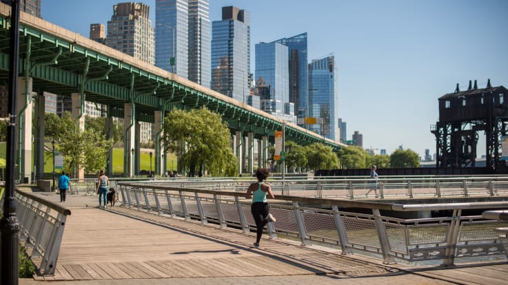 Upper West Side's Hudson River Greenway