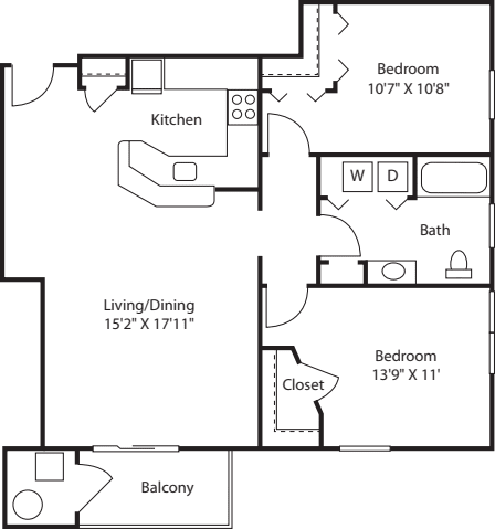 2Ha floorplan