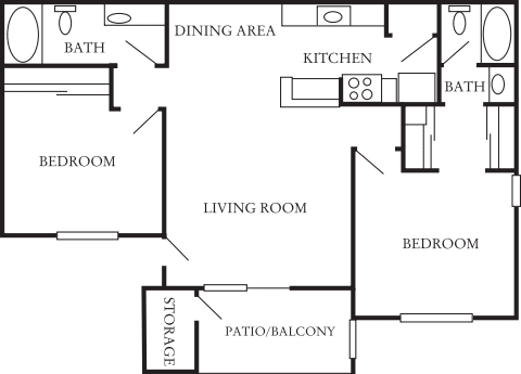 The Woodridge floorplan