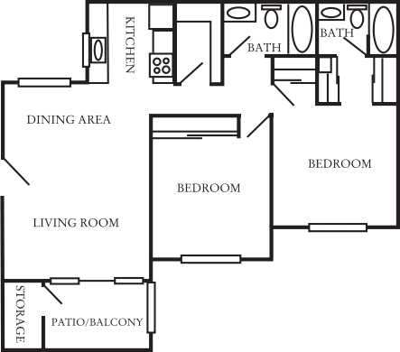 The Cottonwood floorplan
