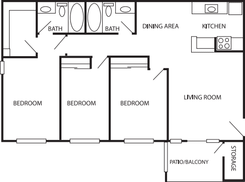 The Skyview floorplan