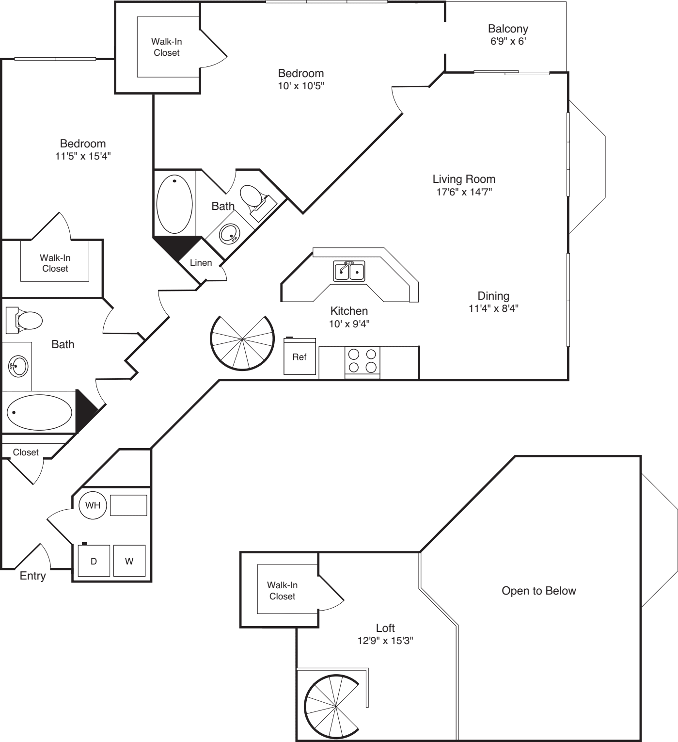 2AL2 floorplan