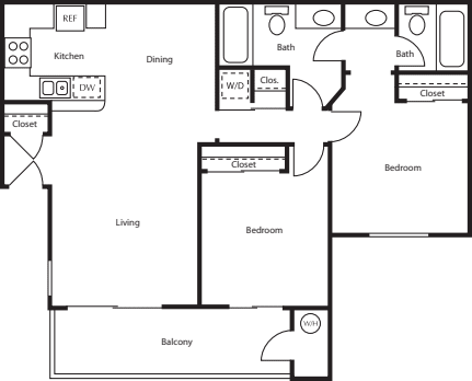Dana Renovated floorplan
