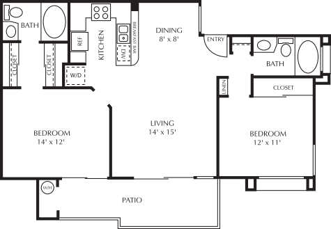 Rio Renovated floorplan