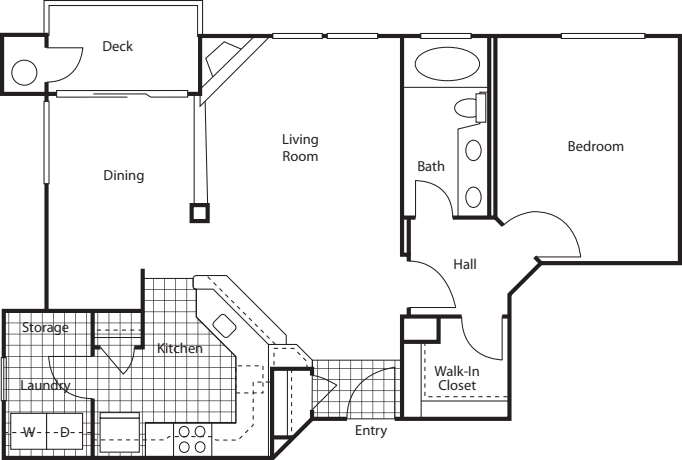 Retreat floorplan