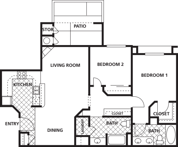 Chateau floorplan