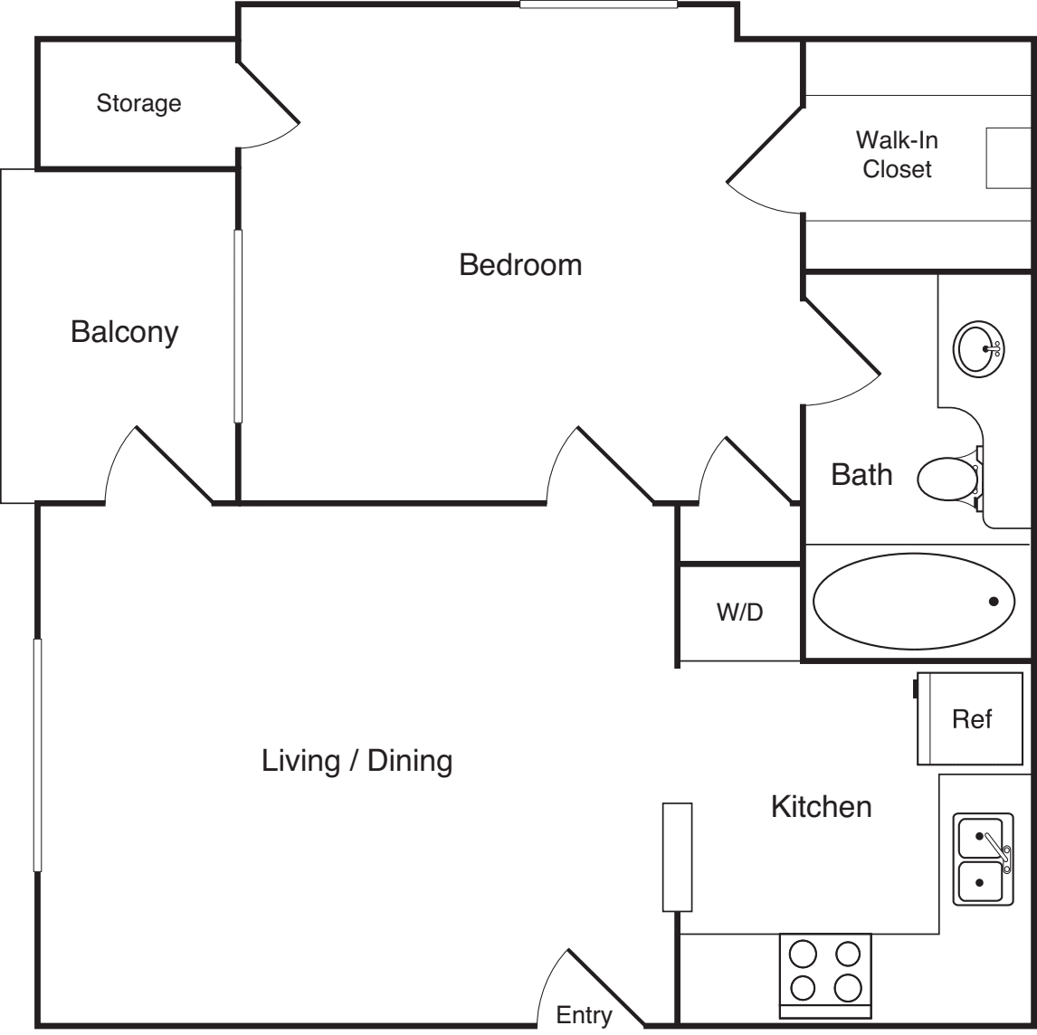 Mill Creek Apartments - Milpitas - 440 Dixon Landing Road