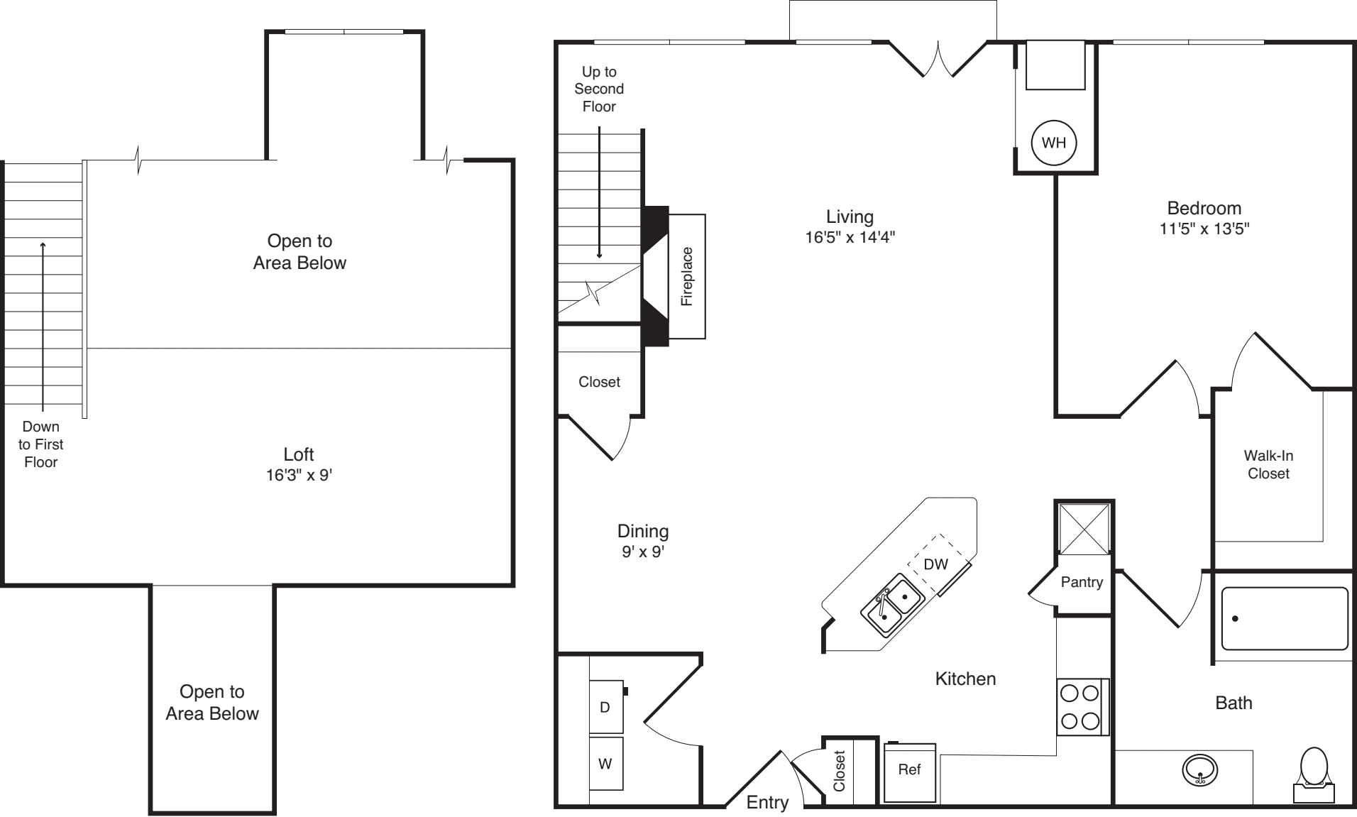 Santa Fe with Den Loft floorplan