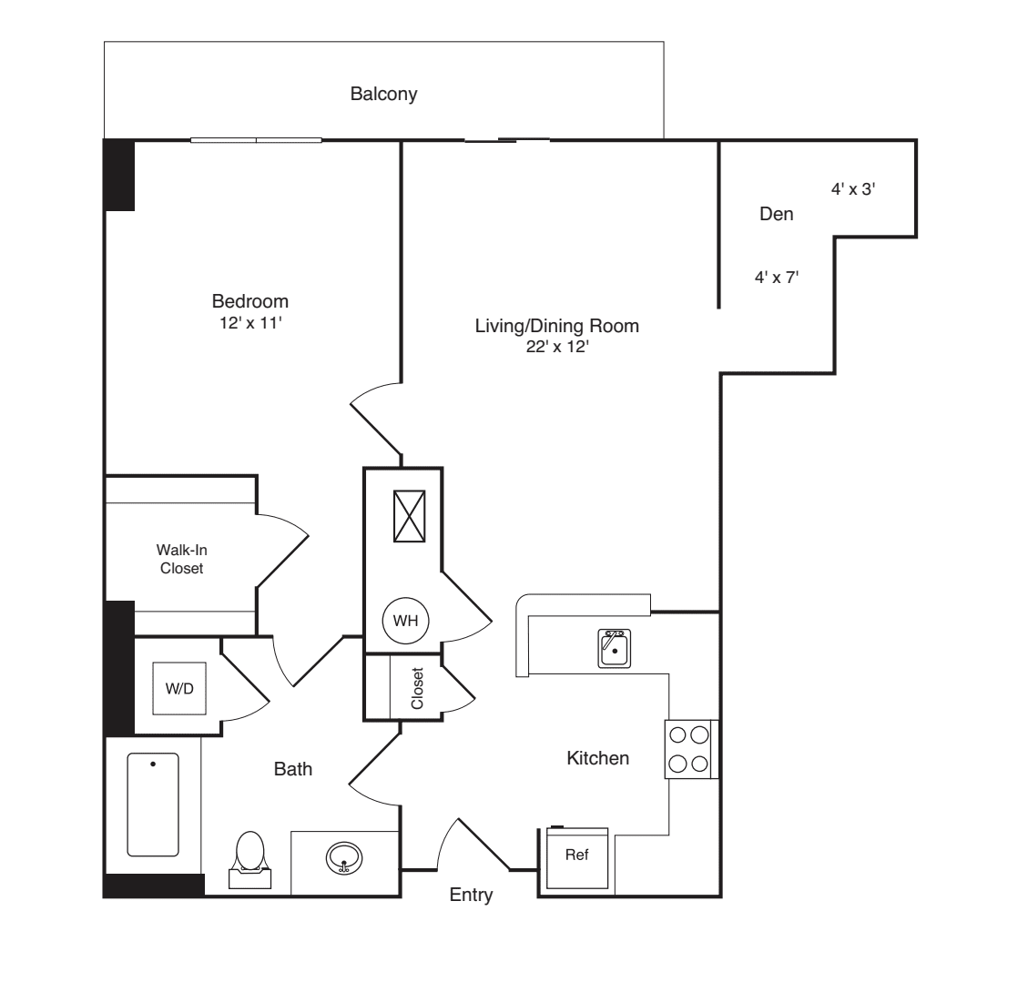 E1 floorplan