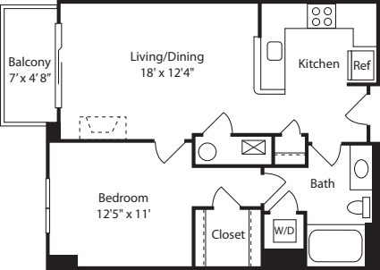 B2 Classic floorplan