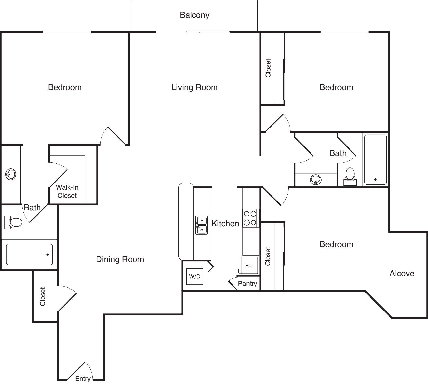 San Luis Obispo floorplan