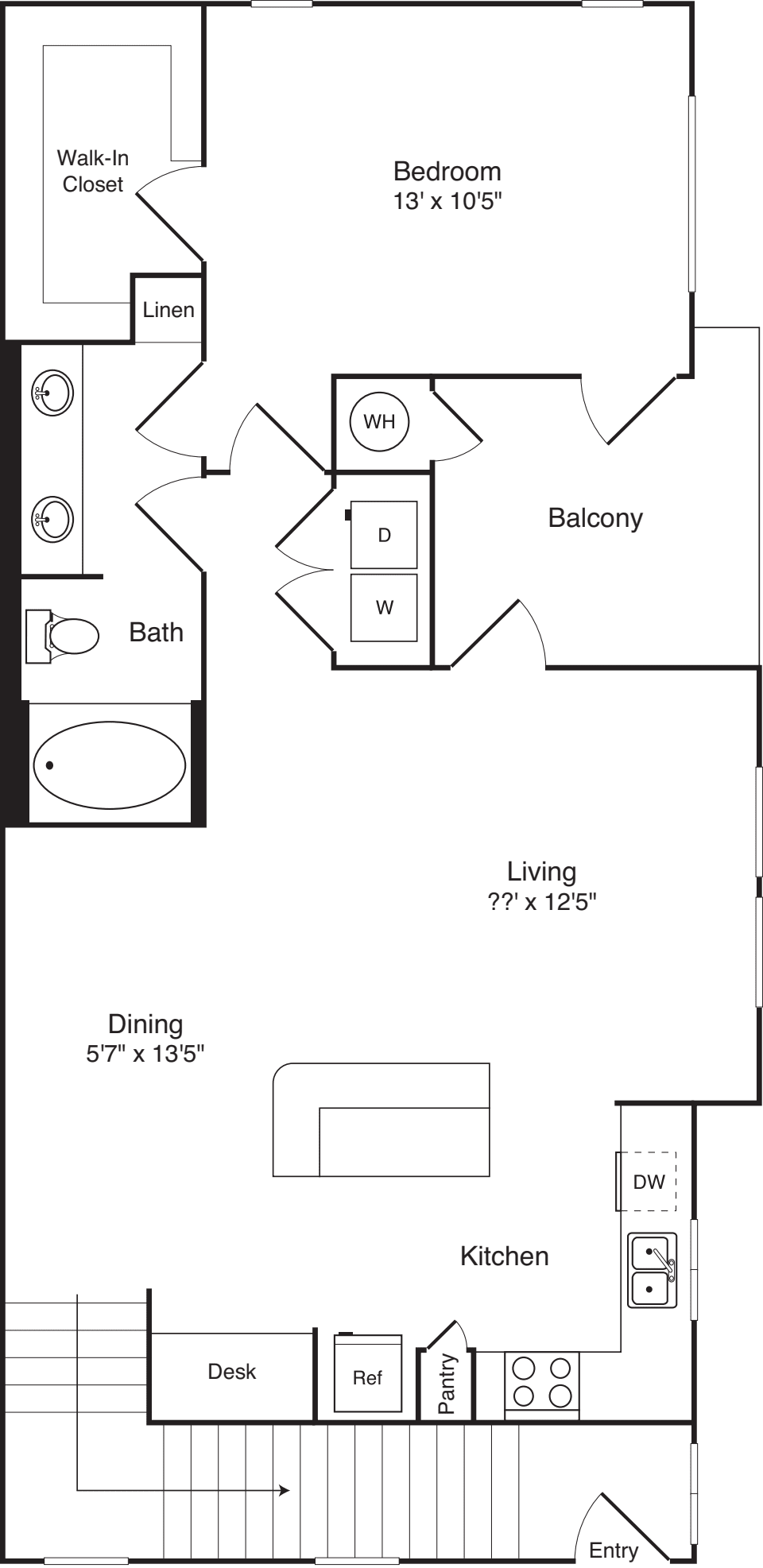 The Toscana floorplan