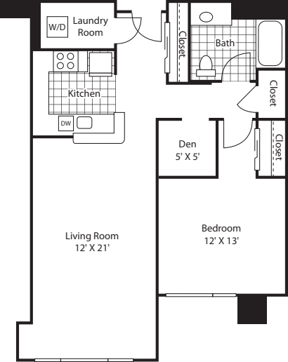 One Bedroom 903