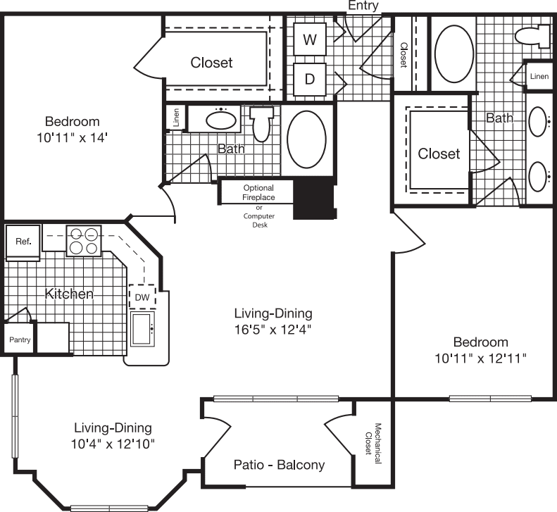 2 Bedroom B