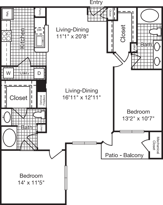 2 Bedroom C