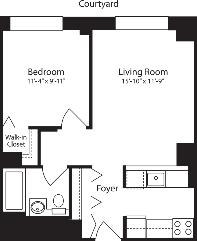 Plan Z, floors 4-10