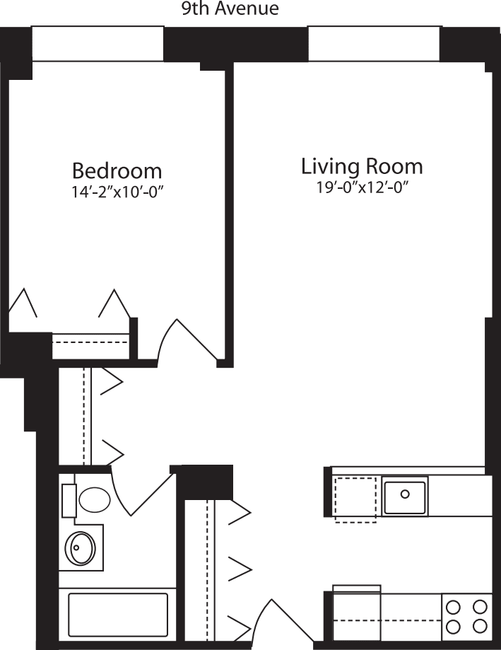 Plan N, 3-10 floorplan
