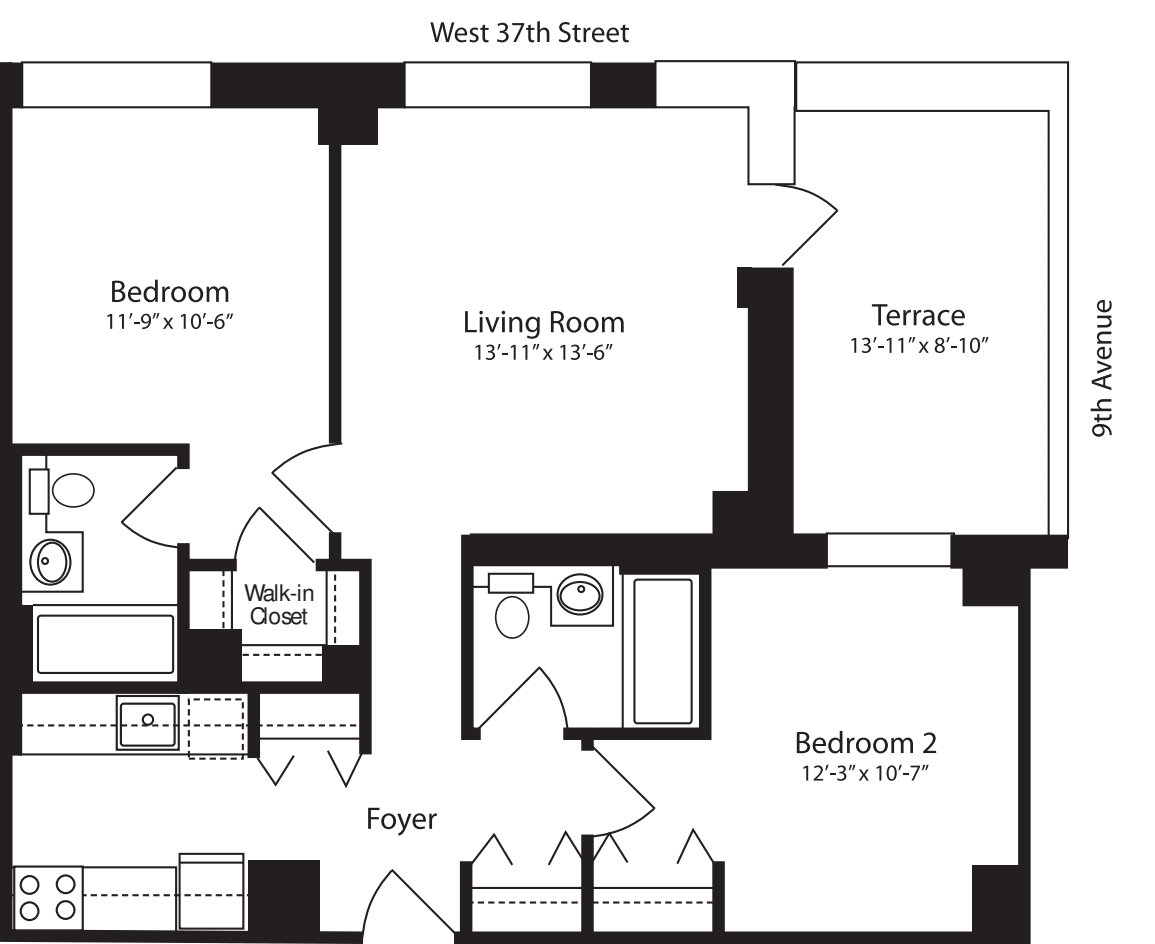 Plan R, floor 11