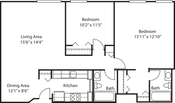 The Hampshire floorplan