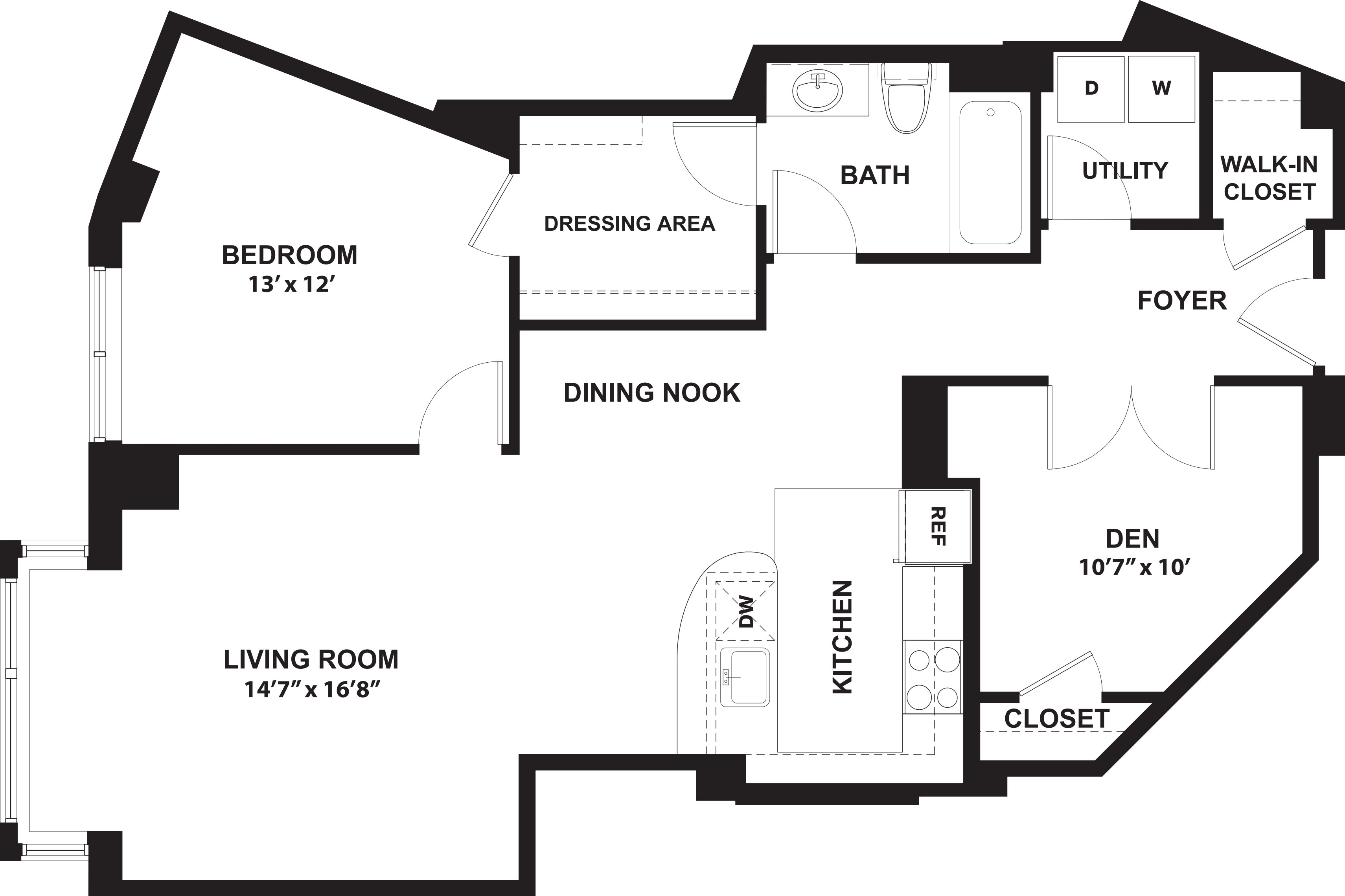 Bedford (Plus Den) floorplan