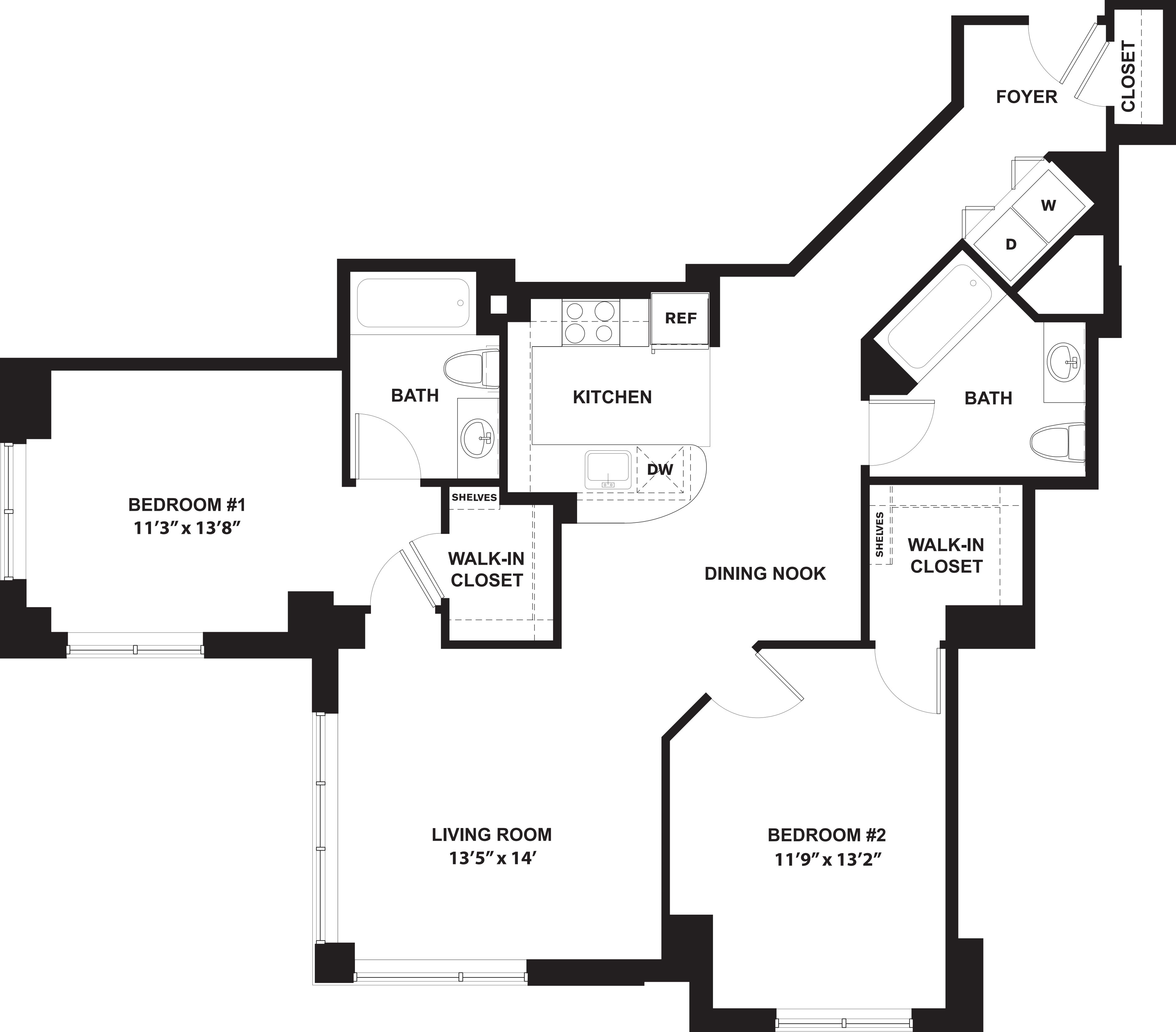 Oxford floorplan