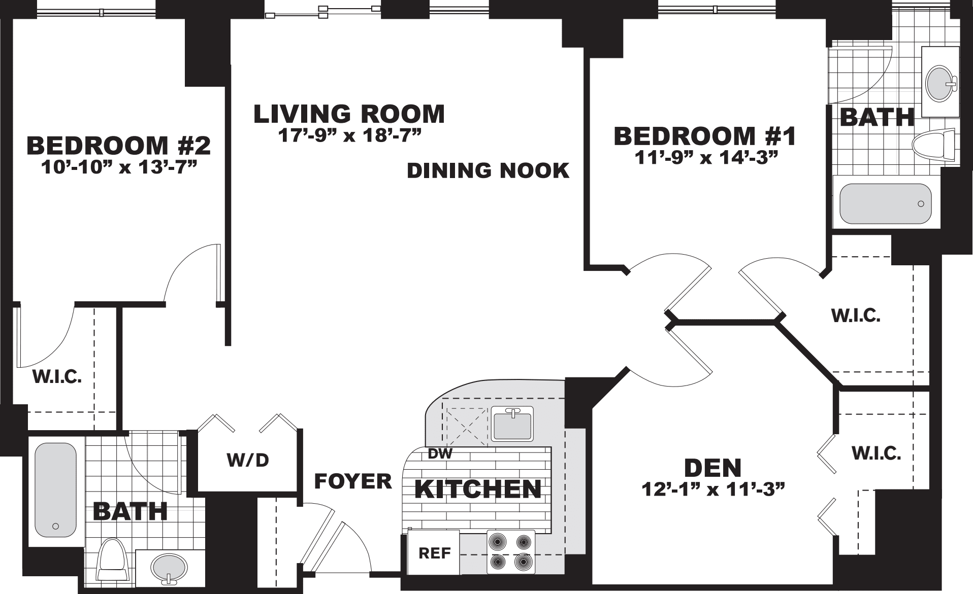 Newbury (Den) floorplan
