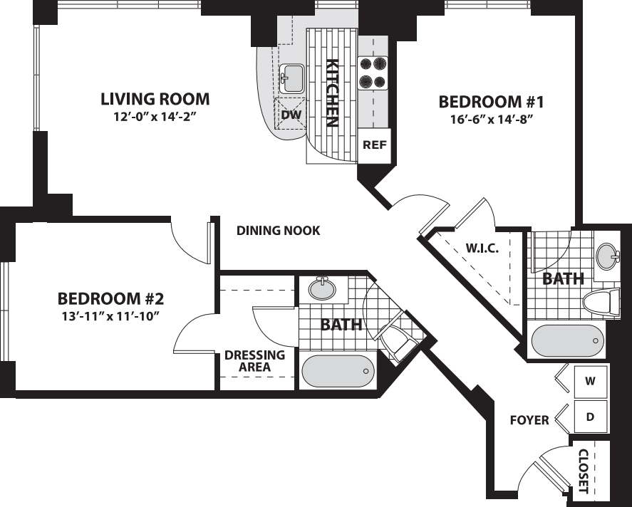Hampton floorplan