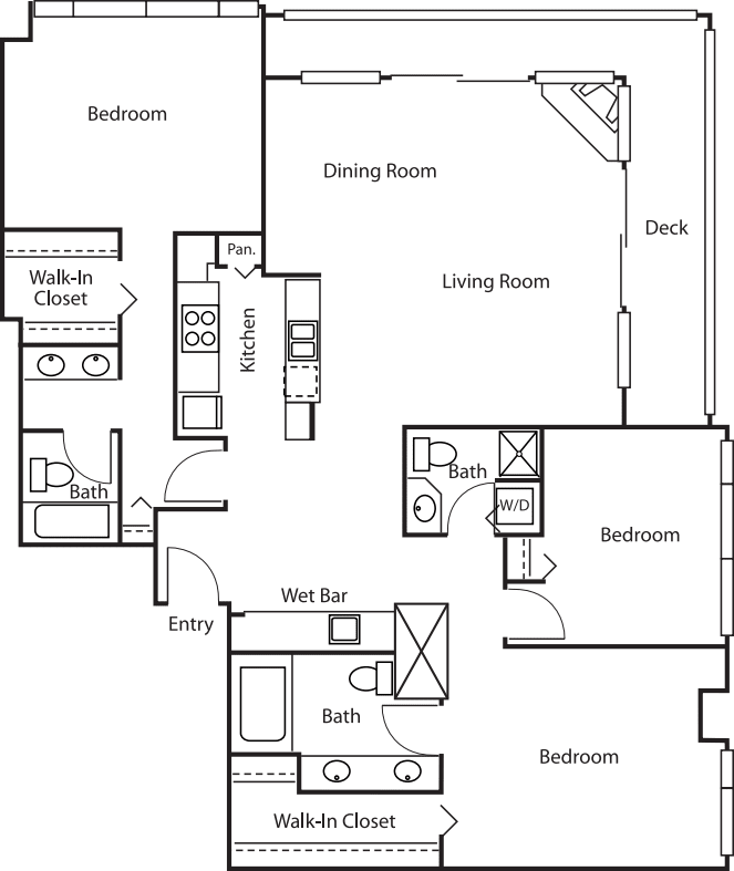 Penthouse 3 Bedroom