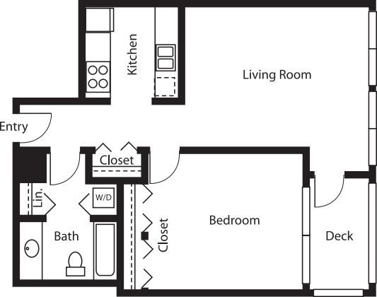 1 Bedroom Tower