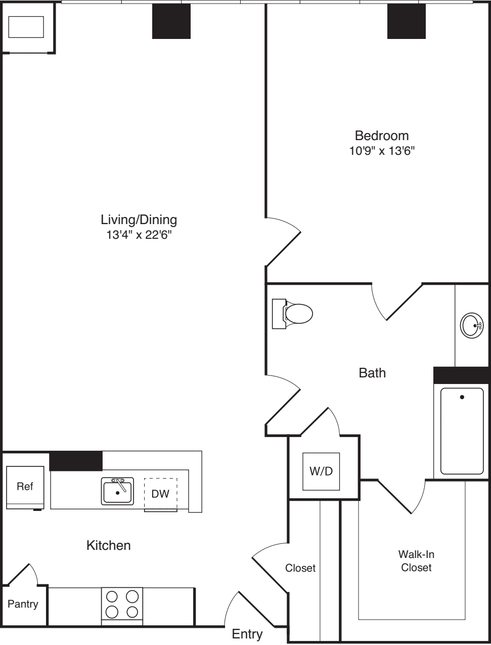 A3C floorplan