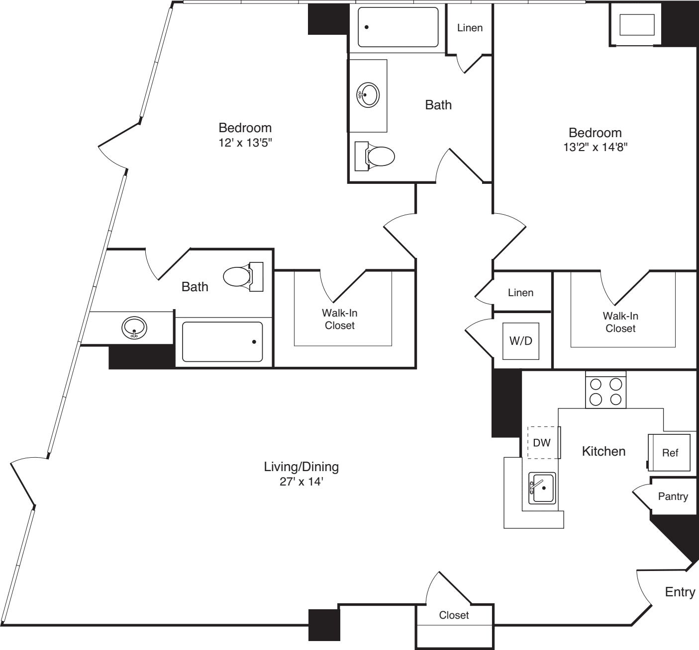 B16 floorplan