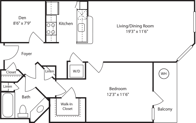 C1-A1 floorplan