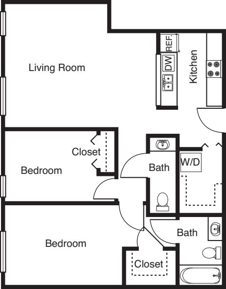 2 Bedroom -954