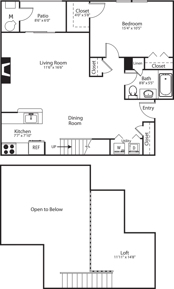 Newton floorplan