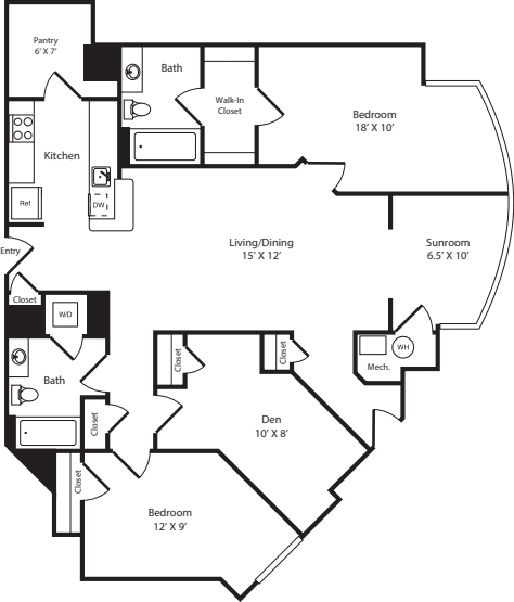FK floorplan