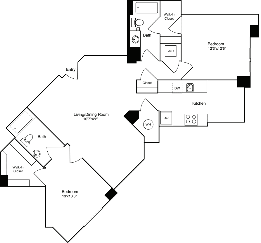 2B3 floorplan