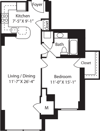 Roosevelt floorplan