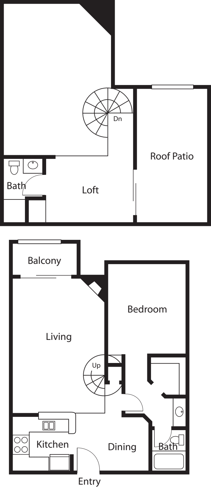 Monroe with Loft floorplan