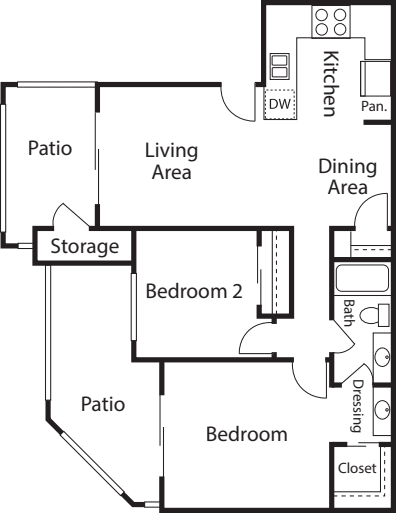 Two bedroom