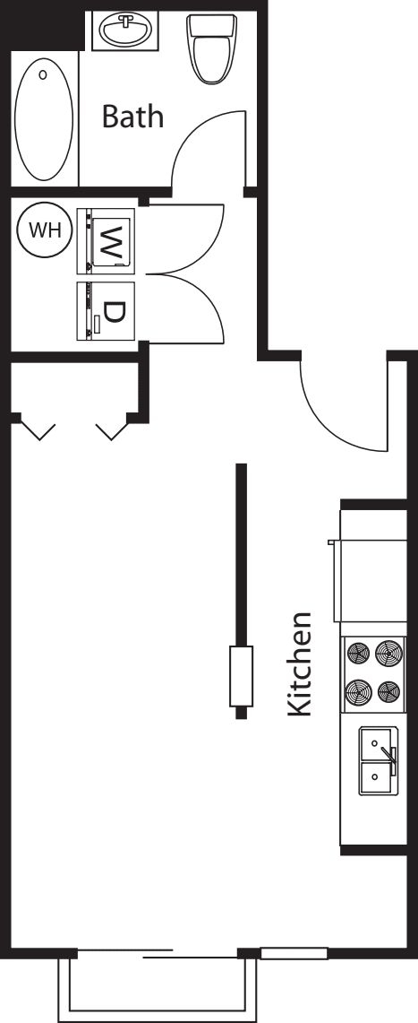 A4.1- WC floorplan