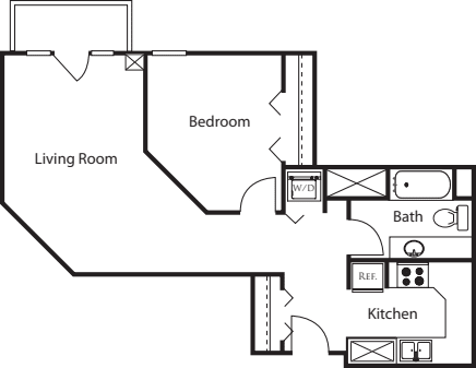 1 Bedroom EE