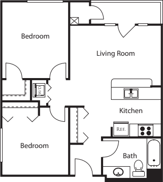 2 Bedroom Q