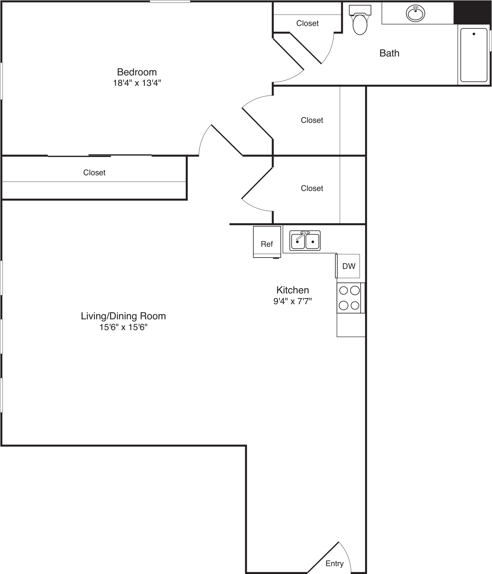 Plan 2K floorplan