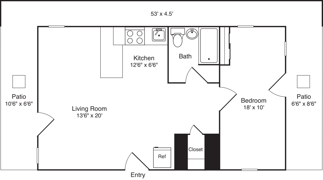 Plan PHB floorplan
