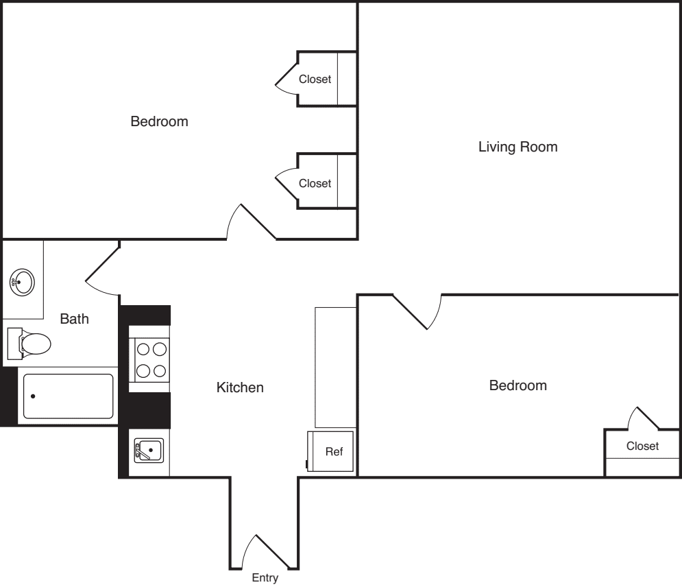 Plan 2H floorplan