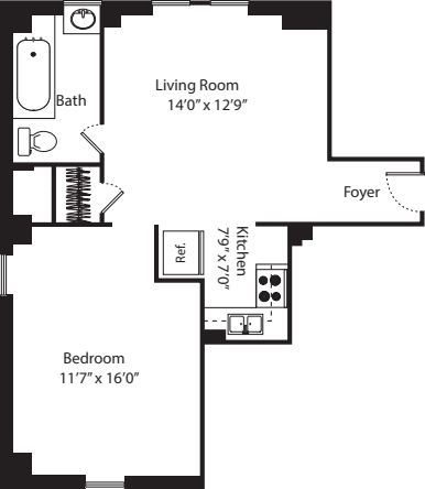 Plan E2 floorplan