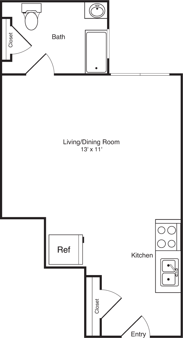 Plan M- 4th Floor floorplan